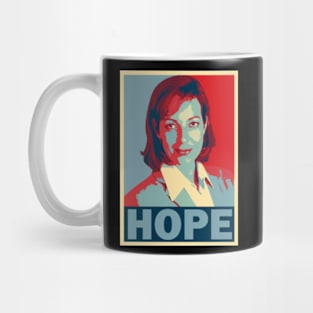 Hope Poster Style Fan Mug